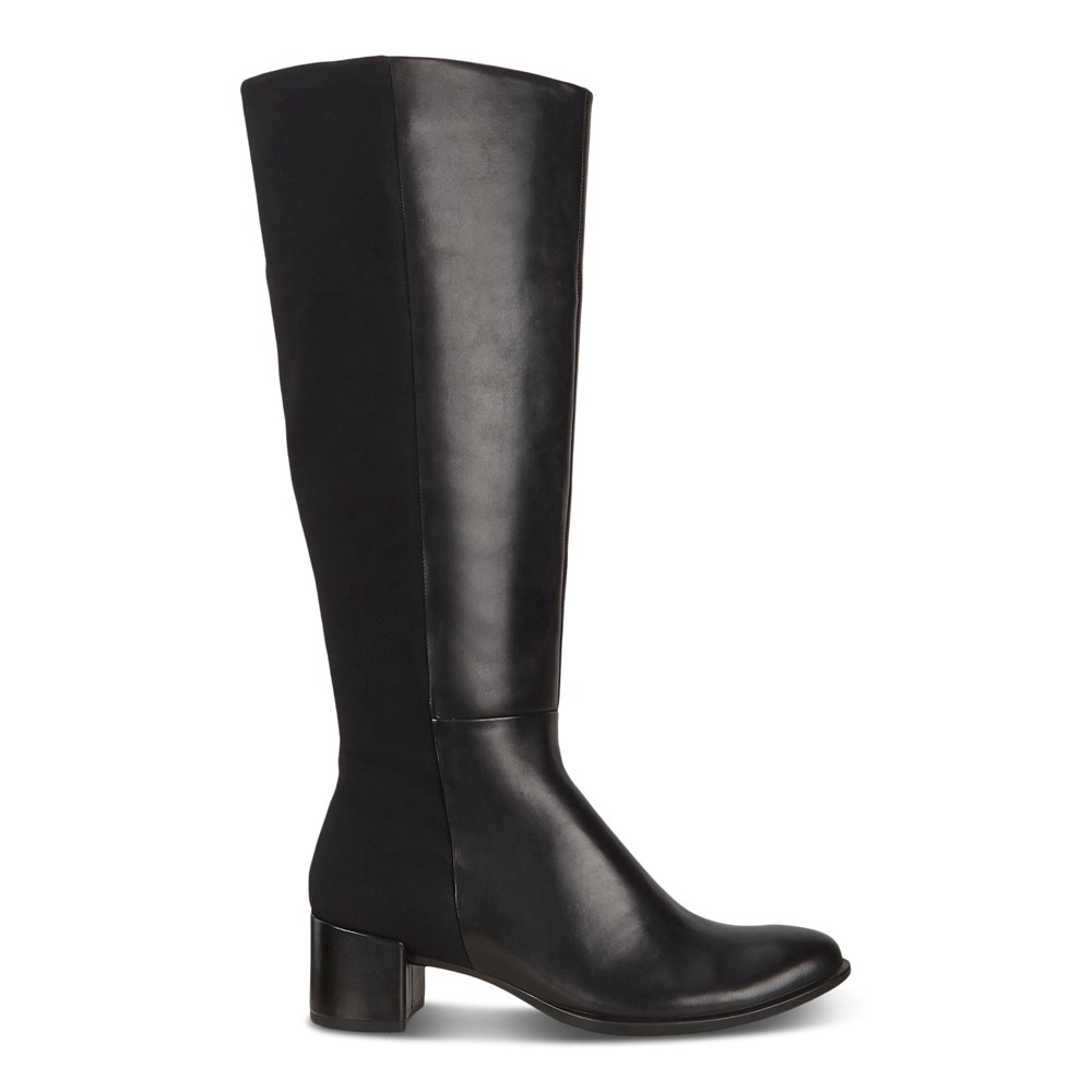 Botas Mujer - ECCO Shape 35 High-Cut Block - Negros - GXJ963285